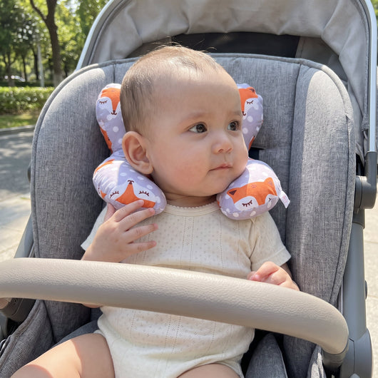 True Haven | Baby Travel Pillow – Built for Busy Days Out, Compact & Portable