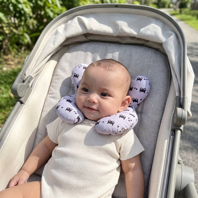 True Haven | Baby Travel Pillow – Built for Busy Days Out, Compact & Portable