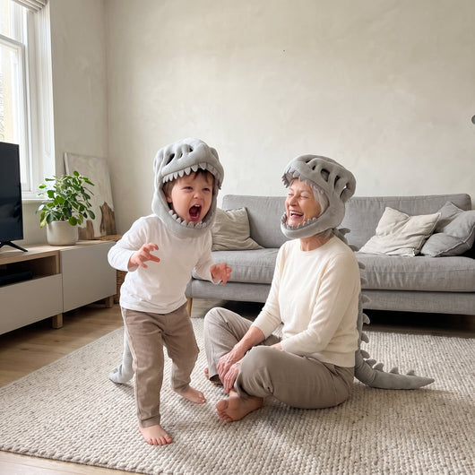 True Haven | Dino Plush Hoodie – Comfortable All-Day Wear, Easy-Care Fabric