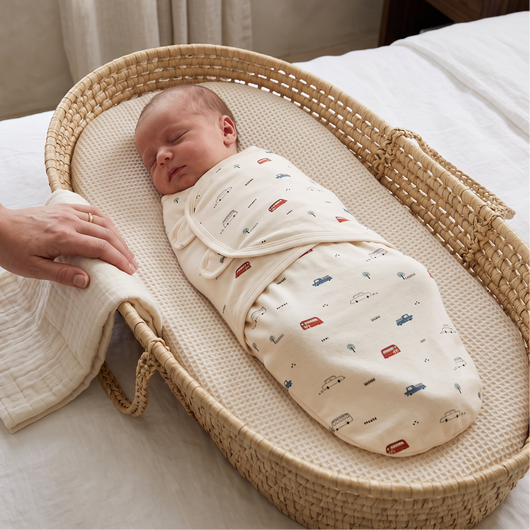 True Haven | Dream Baby Swaddle Sack – Snuggly Nursery Must-Have, Gentle on Sensitive Skin