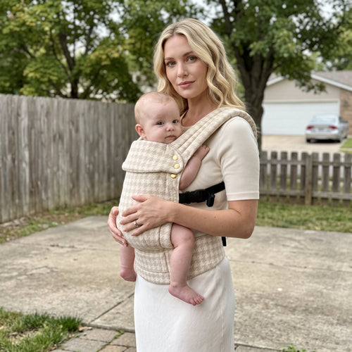 True Haven | Ergonomic Baby Carrier – Supportive Everyday Carrier, Adjustable Fit