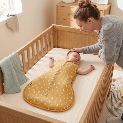 True Haven | Sleeveless Baby Sleeping Bag – Cozy Support for Naptime & Bedtime, Machine Washable