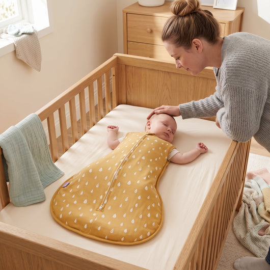 True Haven | Sleeveless Baby Sleeping Bag – Cozy Support for Naptime & Bedtime, Machine Washable
