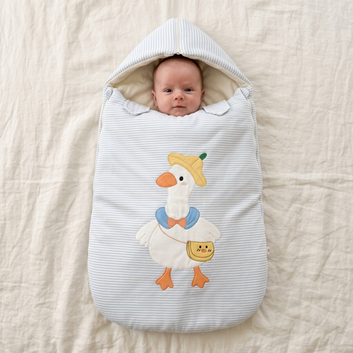 True Haven | Thermal Baby Sleeping Bag – Snuggly Nursery Must-Have, Gentle on Sensitive Skin