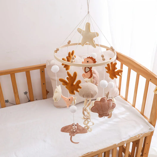 True Haven | Musical Crib Mobile Set with Arm – Cozy Support for Naptime & Bedtime, Machine Washable