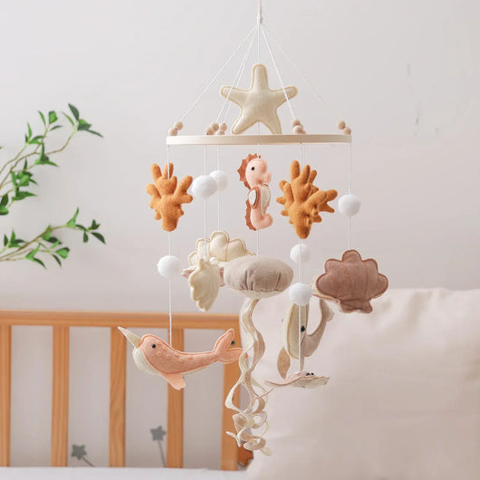 True Haven | Musical Crib Mobile Set with Arm – Cozy Support for Naptime & Bedtime, Machine Washable