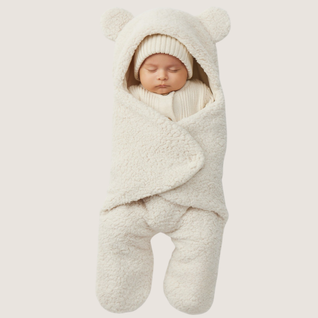 True Haven | Fleece Pram Suit – Warm Insulated Baby Snowsuit for Strollers, 0-6 Months, 6 Colors