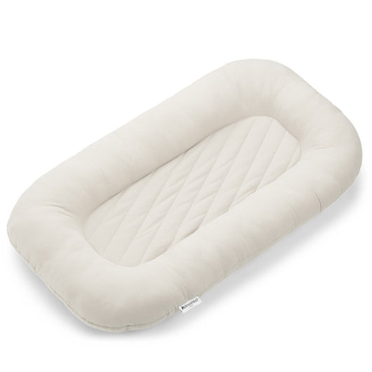 True Haven | Plush Infant Lounger Nest – Padded Newborn Tummy Time Nest, 4 Colors