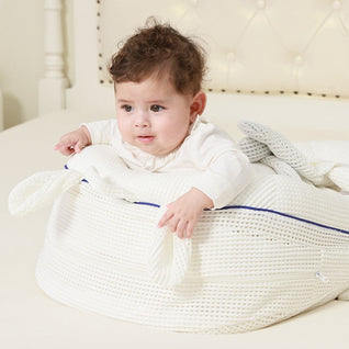 True Haven | Baby Reflux Wedge Sleeper – 3-Level Incline Sleeper with Patting Toy Arch, 0-2 Years