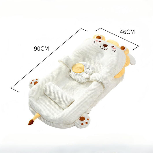 True Haven | Anti-Reflux Baby Lounger – Adjustable Incline Heated Lounger with Side Support