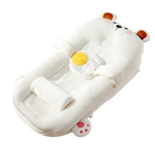 True Haven | Anti-Reflux Baby Lounger – Adjustable Incline Heated Lounger with Side Support
