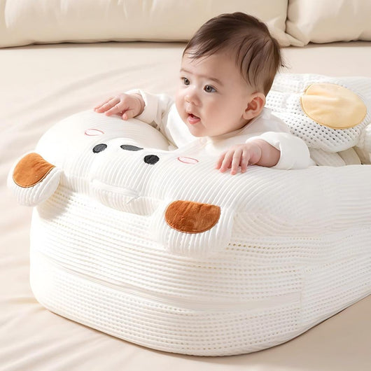 True Haven | Anti-Reflux Baby Lounger – Adjustable Incline Heated Lounger with Side Support