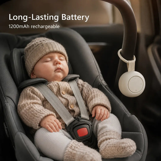 True Haven | Portable White Noise Machine – Rechargeable Baby Sleep Sound Machine, 16 Sounds