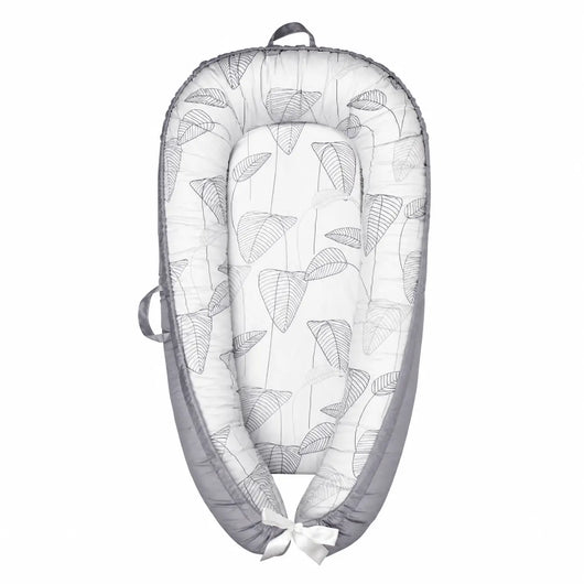 True Haven | Cotton Baby Nest Cocoon – OEKO-TEX Certified Adjustable Newborn Bed, 0-18 Months