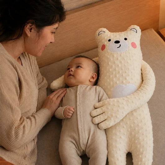 True Haven | Remote-Control Baby Sleep Soother – Warming Patting Device for Tummy Comfort