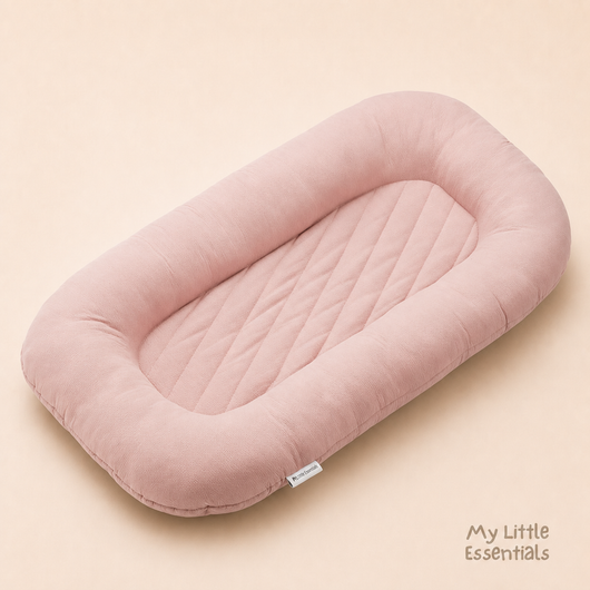 True Haven | Signature Baby Nest & Cover Set – Womb-Inspired Newborn Lounger, 4 Colors, Free Cover Included