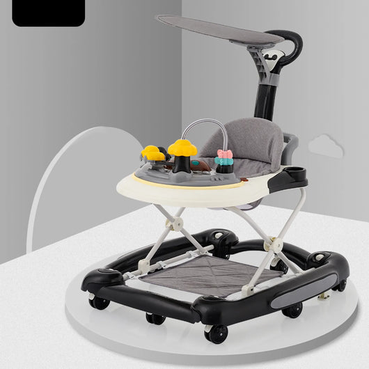 True Haven | 3-in-1 Baby Walker – Adjustable Height Settings, Foldable & Easy to Clean