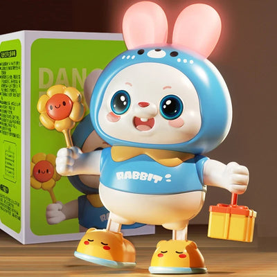 True Haven | Interactive Dancing Bunny Toy – Lights & Music, Great for Toddlers
