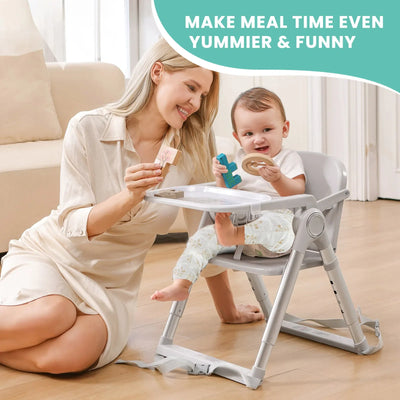 True Haven | Portable Dining Booster Chair – Foldable & Travel-Ready, Ergonomic Seat