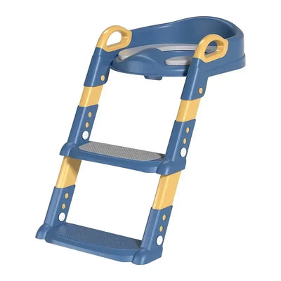 True Haven | Toilet Training Step Ladder – Foldable for Easy Storage, Sturdy Non-Toxic Design