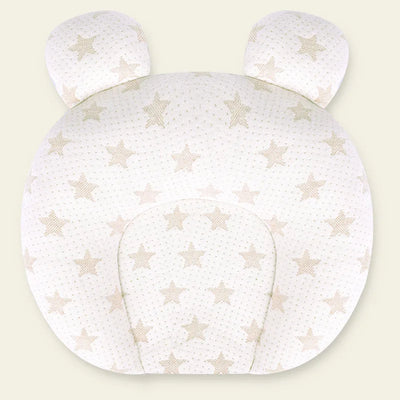 True Haven | Natural Latex Baby Head Support Pillow – Breathable Natural Latex, Machine Washable Cover