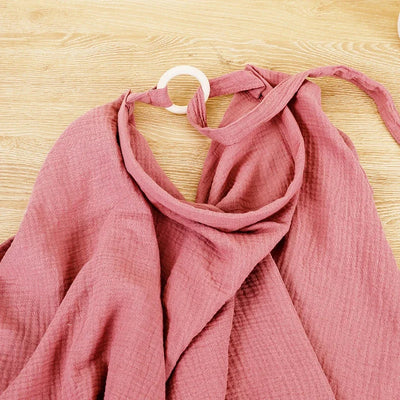 True Haven | Breastfeeding Cover – Soft Breathable Cotton, Doubles as Stroller Blanket