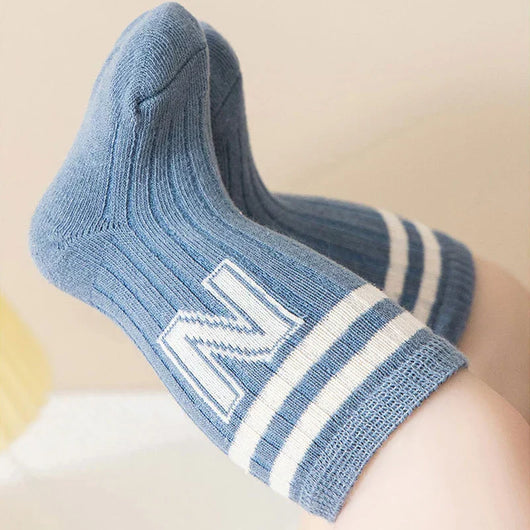 True Haven | Kids Cotton Socks – Soft Cotton Comfort, Breathable Everyday Wear