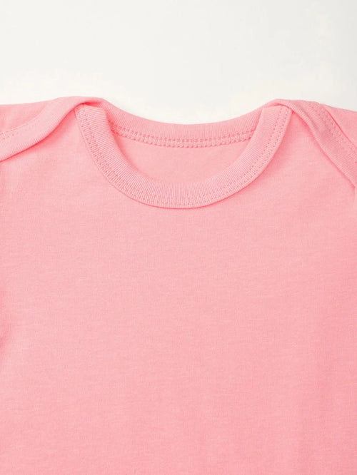True Haven | Baby Girl “Grandma’s Little Angel” Bodysuit – Soft Cotton Comfort, Easy Snap Closures