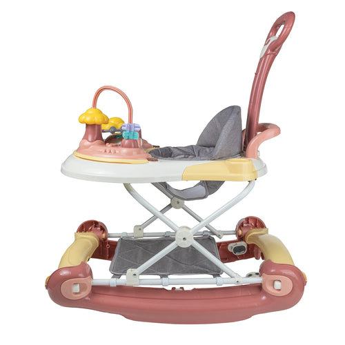 True Haven | 3-in-1 Baby Walker – Adjustable Height Settings, Foldable & Easy to Clean
