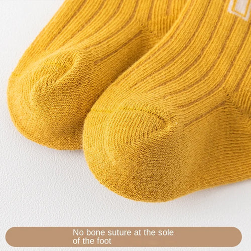 True Haven | Kids Cotton Socks – Soft Cotton Comfort, Breathable Everyday Wear