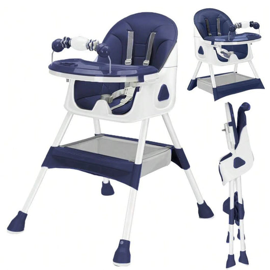 True Haven | 3-in-1 Baby High Chair with Tray – Grows With Your Child, Easy to Clean