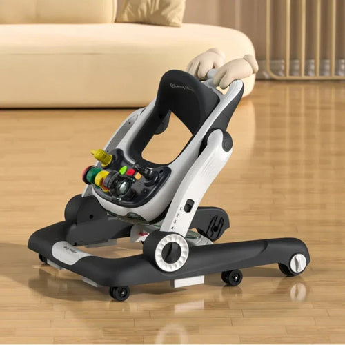 True Haven | 4-in-1 Multifunctional Baby Walker – Adjustable Height, Interactive Lights & Sounds