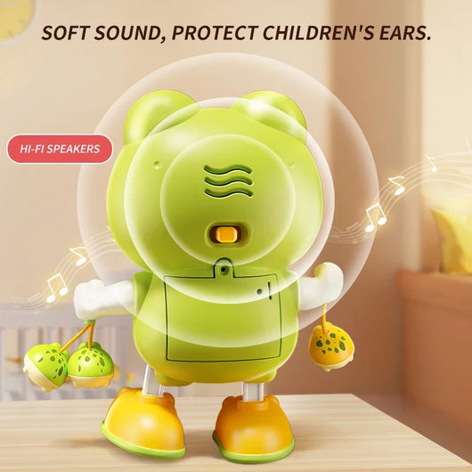 True Haven | Interactive Dancing Bunny Toy – Lights & Music, Great for Toddlers
