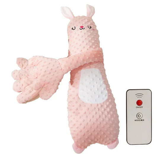 True Haven | Remote-Control Baby Soothing Pillow – 3 Soothing Modes, Removable Washable Cover