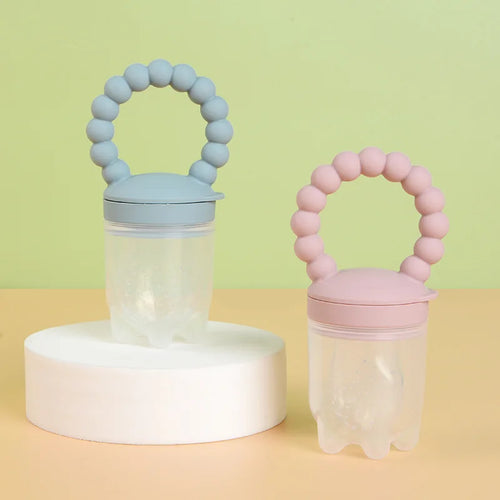 True Haven | Baby Fruit Feeder – BPA-Free Silicone, Soothes Sore Gums