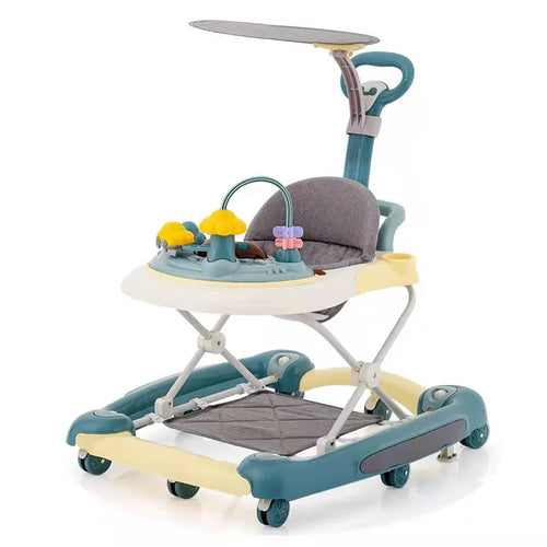 True Haven | 3-in-1 Baby Walker – Adjustable Height Settings, Foldable & Easy to Clean