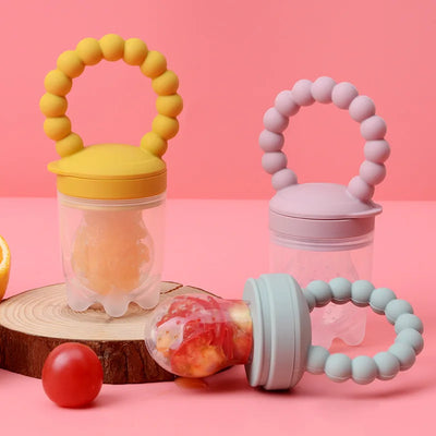 True Haven | Baby Fruit Feeder – BPA-Free Silicone, Soothes Sore Gums