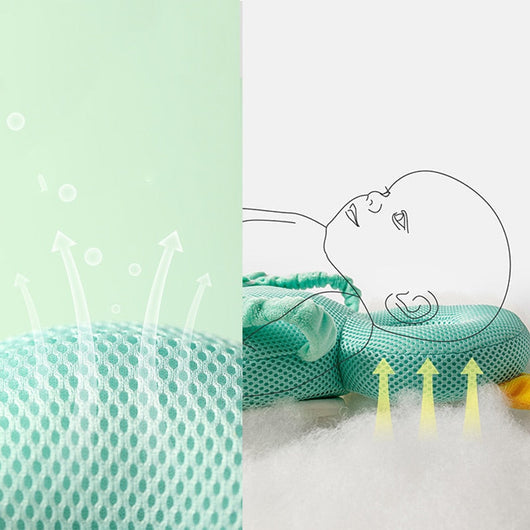 True Haven | Baby Head Protection Cushion – Lightweight & Breathable, Adjustable Fit