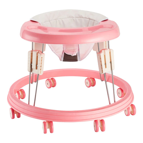 True Haven | Foldable Baby Walker with Tray – 5-Level Height Adjustable, Travel-Friendly
