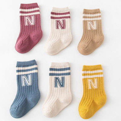 True Haven | Kids Cotton Socks – Soft Cotton Comfort, Breathable Everyday Wear