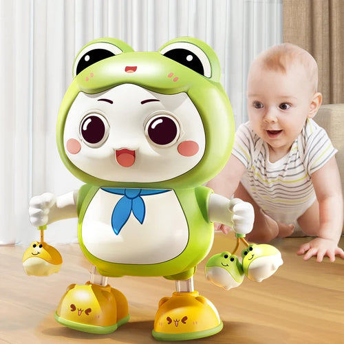True Haven | Interactive Dancing Bunny Toy – Lights & Music, Great for Toddlers