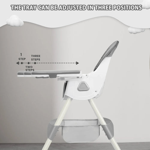 True Haven | 3-in-1 Baby High Chair with Tray – Grows With Your Child, Easy to Clean