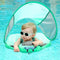 True Haven | Baby Swim Float with Sunshade Canopy – 360° Safety Buckle, UV Protection