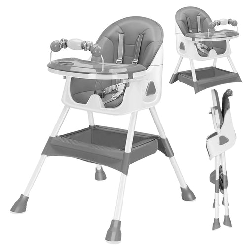 True Haven | 3-in-1 Baby High Chair with Tray – Grows With Your Child, Easy to Clean