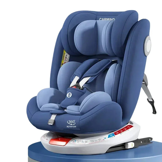 True Haven | 360° Rotating Convertible Car Seat – ISOFIX-Compatible Installation, 5-Point Safety Harness