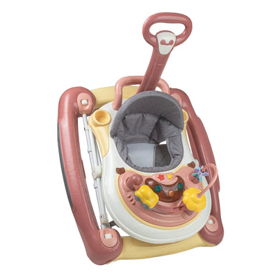 True Haven | 3-in-1 Baby Walker – Adjustable Height Settings, Foldable & Easy to Clean