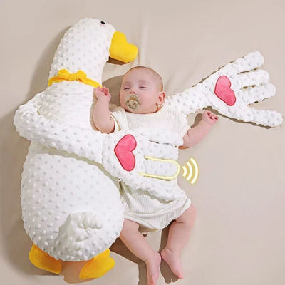 True Haven | Remote-Control Baby Soothing Pillow – 3 Soothing Modes, Removable Washable Cover