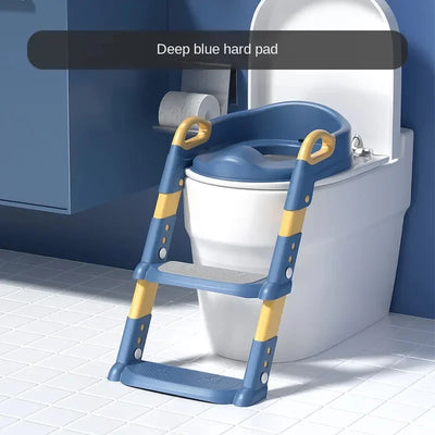 True Haven | Toilet Training Step Ladder – Foldable for Easy Storage, Sturdy Non-Toxic Design