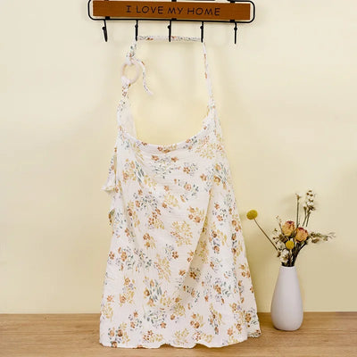 True Haven | Breastfeeding Cover – Soft Breathable Cotton, Doubles as Stroller Blanket