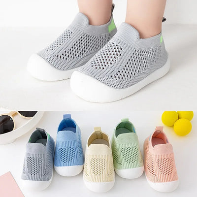 True Haven | Soft Sole Anti-Slip Baby Shoes – Breathable & Flexible, Machine Washable